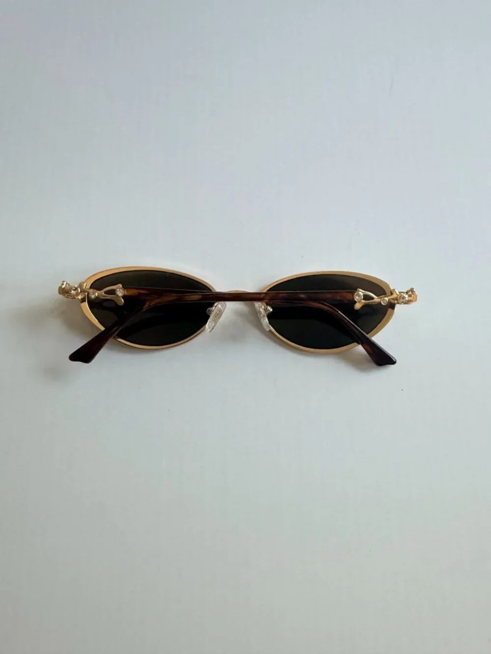 Sojos Staghorn Sunglasses SJ3103 in Gold Frame Brown Lens